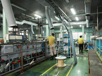 Electrolytic plating line