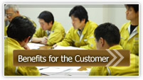 Benefits for the Customer